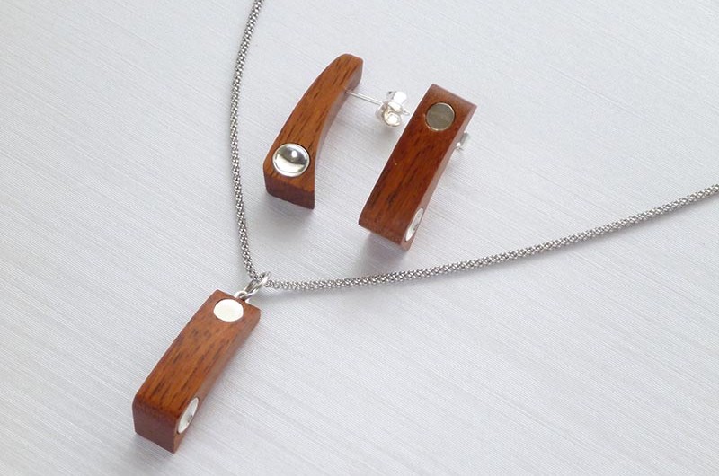 JOYAS DE MADERA Y PLATA ECOEQUATOR